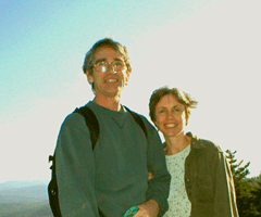 Brad and Dawn Marion atop Mount Lafayette